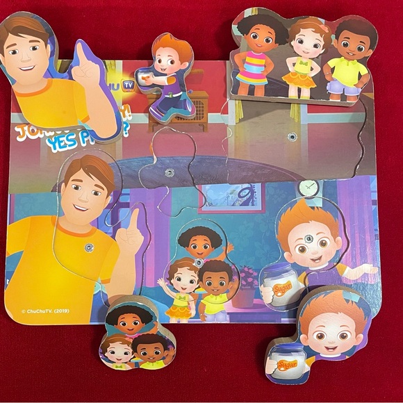 SOLD ✅ Chu Chu TV Baby's 2019 Johny Johny! Yes Papa? Singing Puzzle 8.5" x 11.5" - Picture 5 of 9